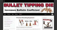 Desktop Screenshot of bullettipping.com